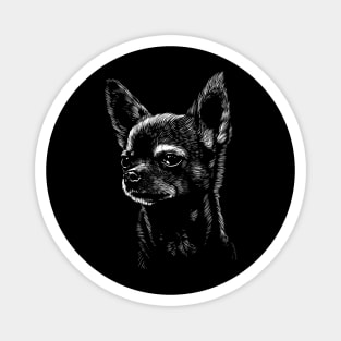 Chihuahua dog face Magnet